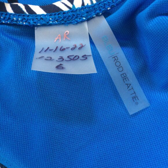 Bleu Rod Beattie Bikini Bottom Multicolor Tropical Swim FLAW - Picture 10 of 10